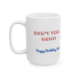 "Thanks for the Advice" Ceramic Coffee Cup, Left-Handed (11oz, 15oz)