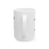 "Thanks for the Advice" Ceramic Coffee Cup, Left-Handed (11oz, 15oz)