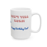 "Thanks for the Advice" Ceramic Coffee Cup, Right-Handed (11oz, 15oz)