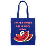 Watermelon World Forever 100% Cotton Canvas Tote Bag