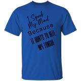 I Speak My Mind... Men's 100% Cotton T-Shirt