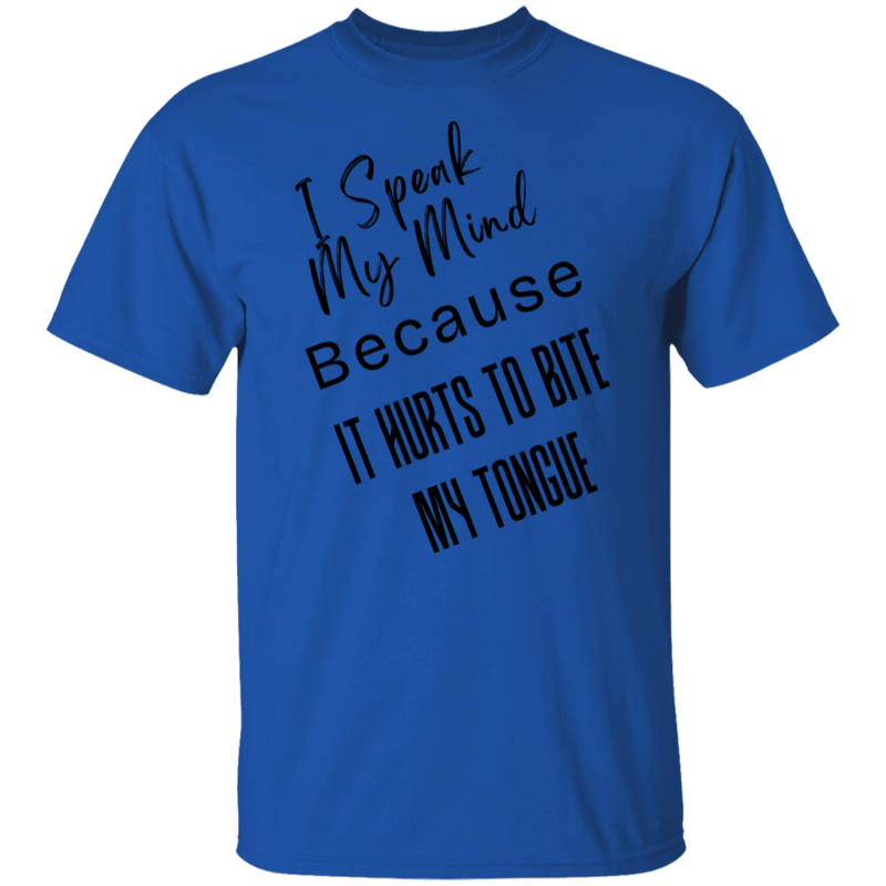 I Speak My Mind... Men's 100% Cotton T-Shirt