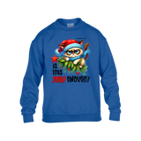 Is This Jolly Enough? Gildan Kid's Sweatshirt