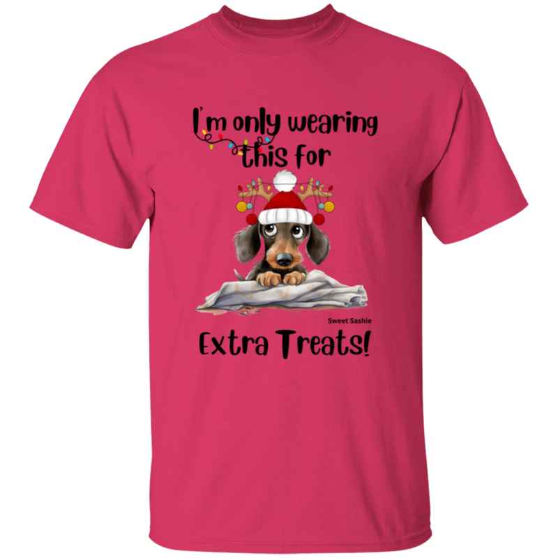 Dachshund Extra Treats! Kid's 100% Cotton T-Shirt