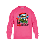 Is This Jolly Enough? Gildan Kid's Sweatshirt