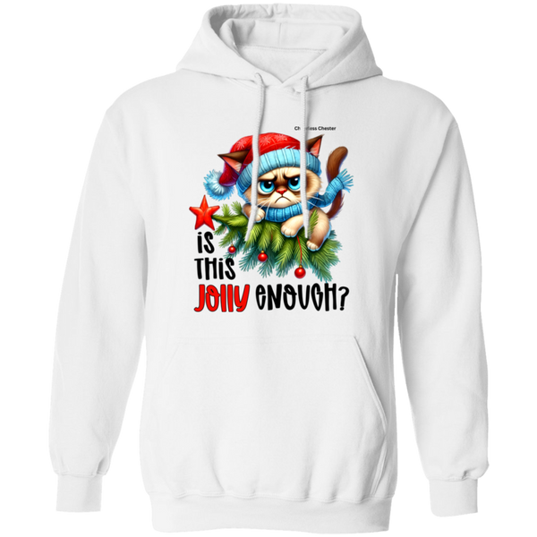 Is This Jolly Enough? Women's Pullover Hoodie