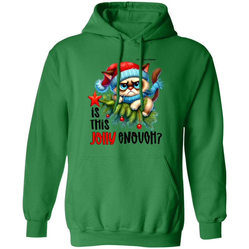 Is This Jolly Enough? Men's Pullover Hoodie