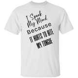 I Speak My Mind... Men's 100% Cotton T-Shirt