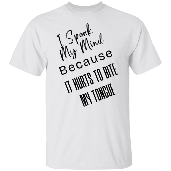 I Speak My Mind... Men's 100% Cotton T-Shirt