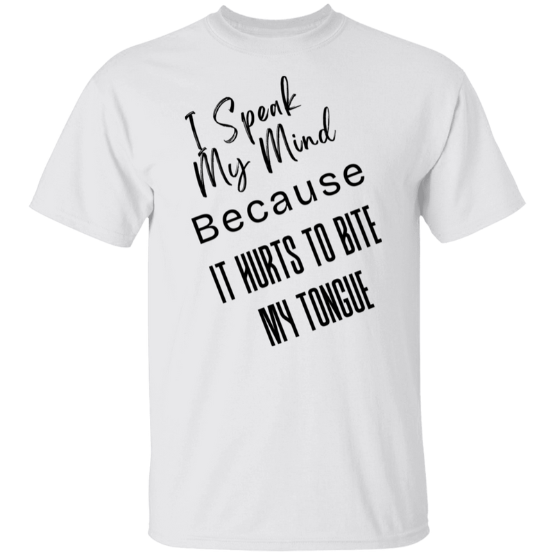 I Speak My Mind... Men's 100% Cotton T-Shirt