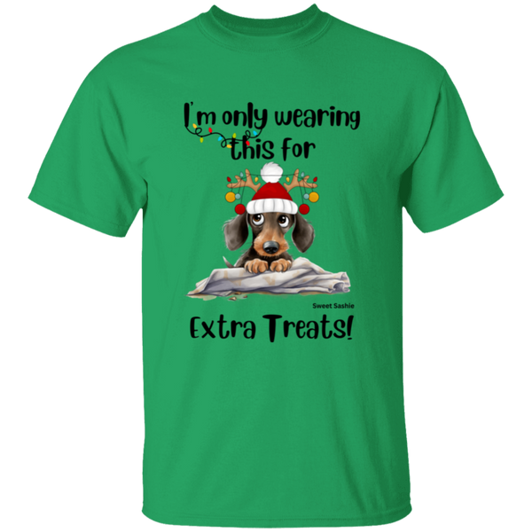 Dachshund Extra Treats! Kid's 100% Cotton T-Shirt