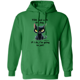 YOU deal with the dog... Men's Pullover Hoodie