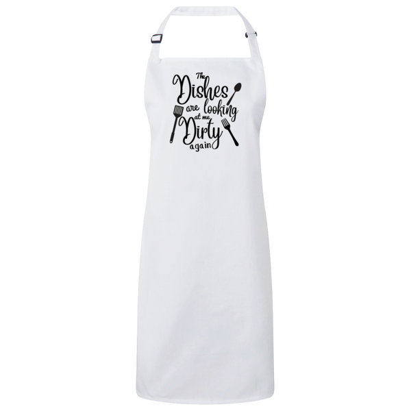 The Dishes are Looking at me Dirty Again! Sustainable Bib Apron