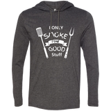 I Only Smoke the Good Stuff Men's 100% Cotton Gildan Hoodie