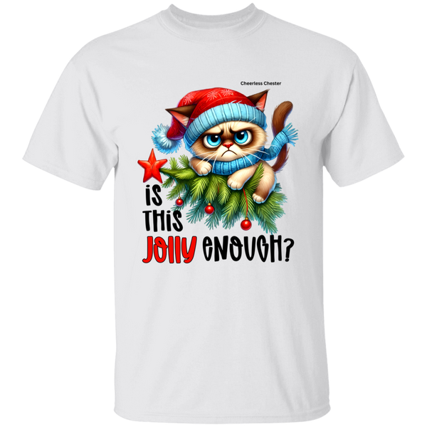 Is This Jolly Enough? Kid's 100% Cotton T-Shirt