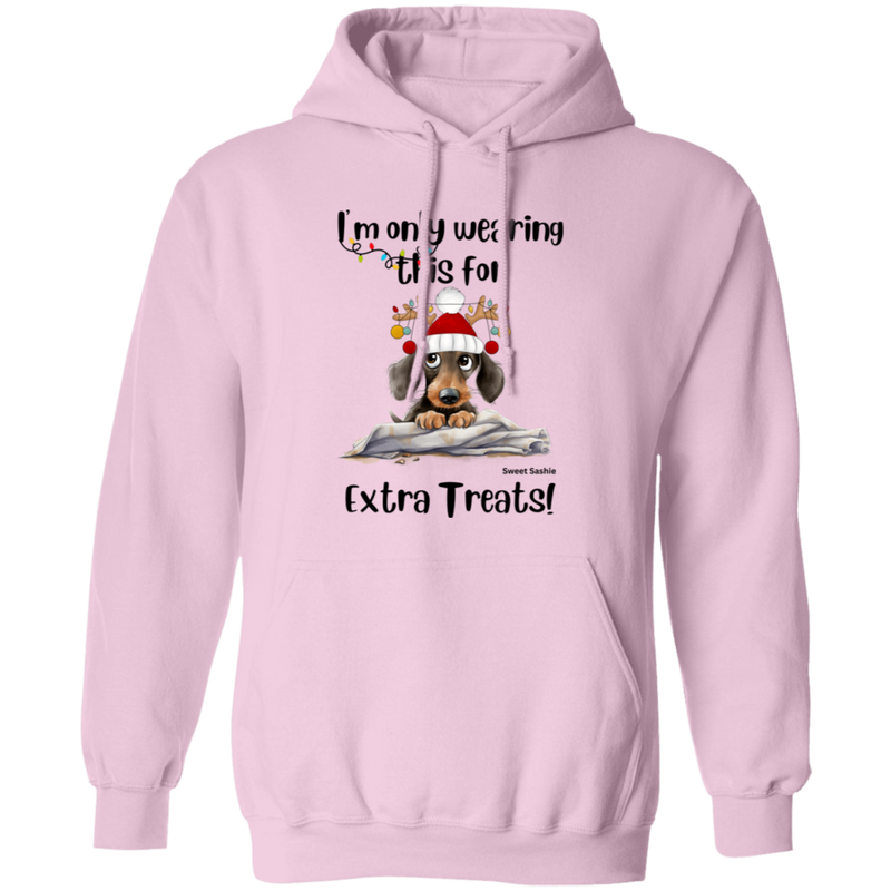 Dachshund Extra Treats! Men's Pullover Hoodie