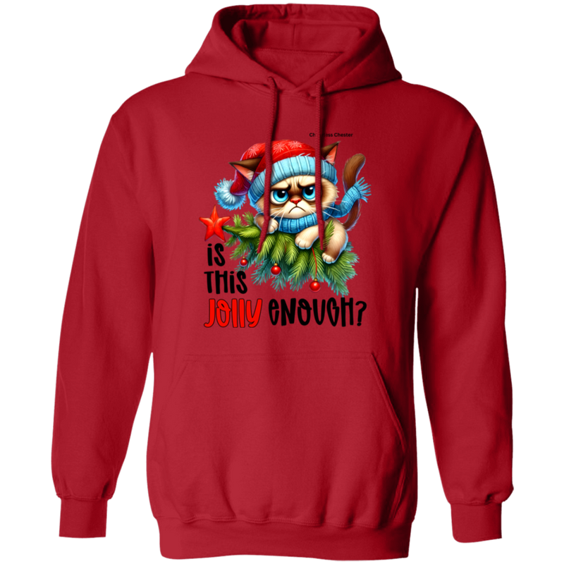 Is This Jolly Enough? Men's Pullover Hoodie