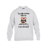 Dachshund Extra Treats! Gildan Kid's Sweatshirt