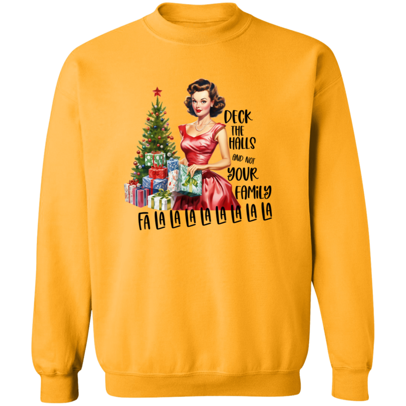 Deck the Halls... Women's Pullover Sweatshirt