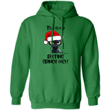 Resting Grinch Face Men's Pullover Hoodie