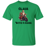 Claus With a Cause Men's 100% Cotton T-Shirt