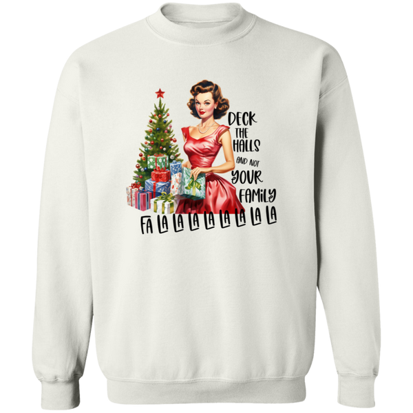 Deck the Halls... Women's Pullover Sweatshirt