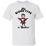 My Blood Type is Coffee! Men's 100% Cotton T-Shirt