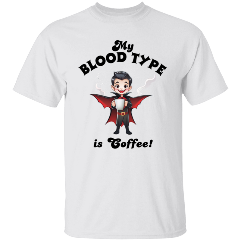 My Blood Type is Coffee! Men's 100% Cotton T-Shirt