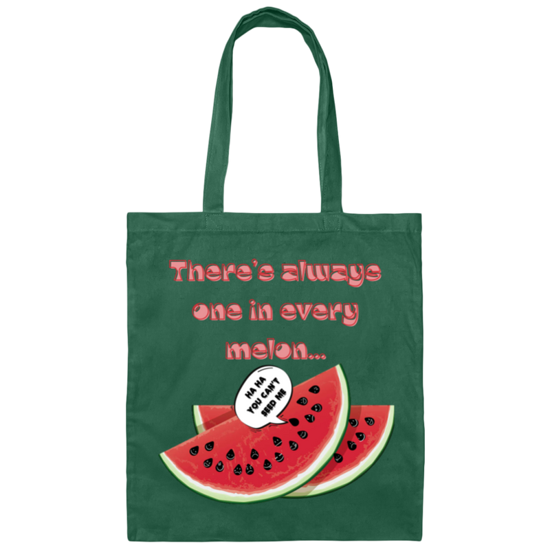 Watermelon World Forever 100% Cotton Canvas Tote Bag