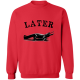 Later, Gator Men's Crewneck Pullover Sweatshirt