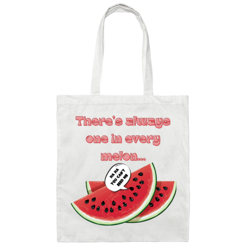 Watermelon World Forever 100% Cotton Canvas Tote Bag