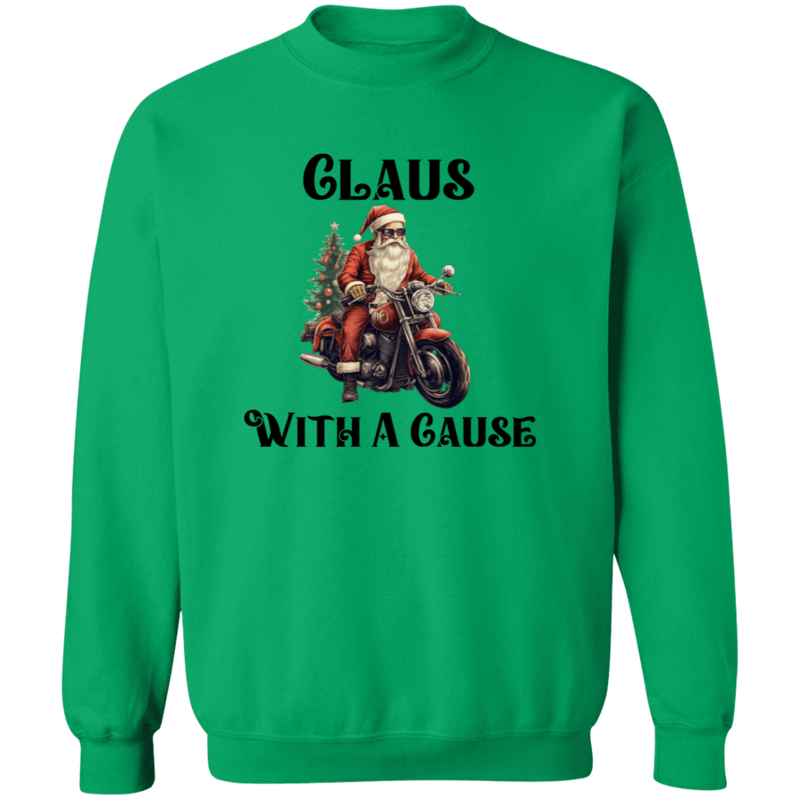 Claus With A Cause Men's Pullover Sweatshirt