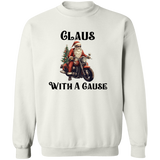 Claus With A Cause Men's Pullover Sweatshirt