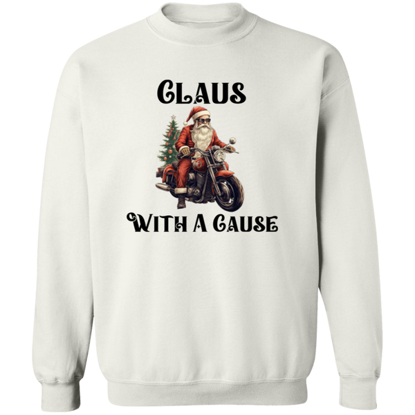 Claus With A Cause Men's Pullover Sweatshirt