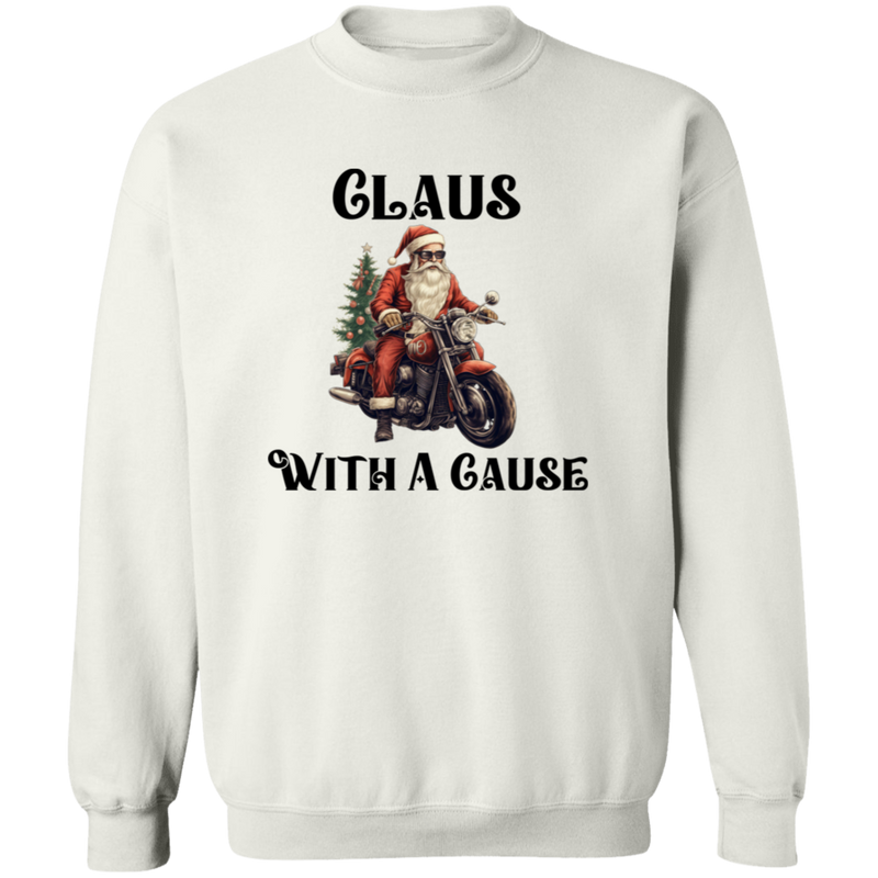 Claus With A Cause Men's Pullover Sweatshirt