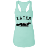 Later, Gator Women's Ideal Racerback Tank