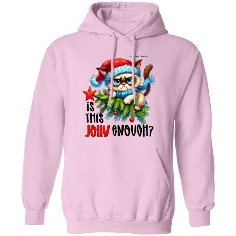 Is This Jolly Enough? Women's Pullover Hoodie