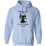 YOU deal with the dog... Men's Pullover Hoodie