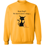 What dog?! Men's Crewneck Pullover Sweatshirt