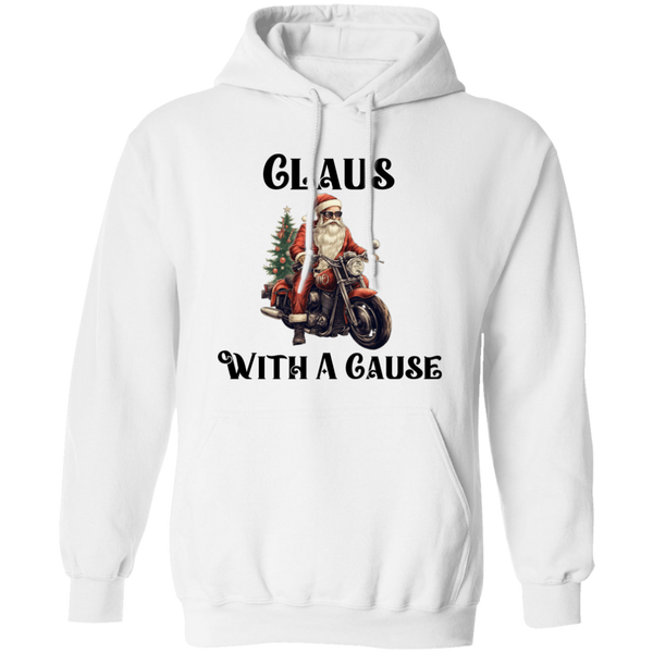 Claus With A Cause Men's Pullover Hoodie