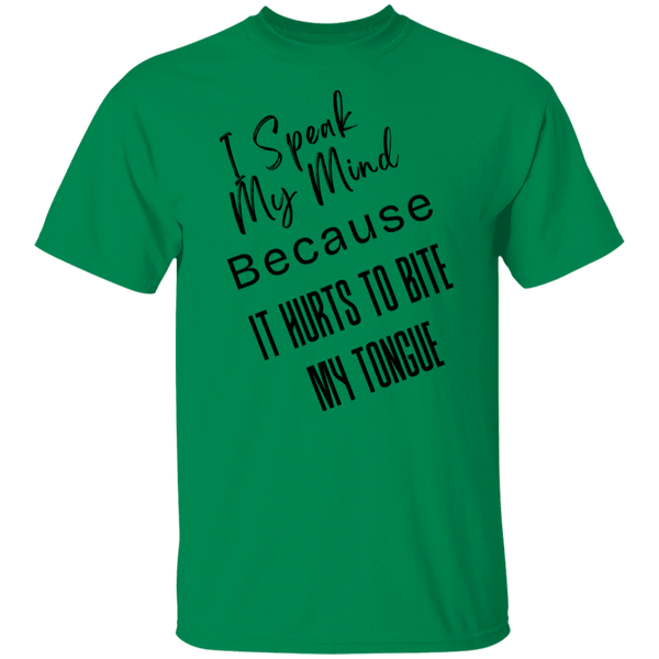 I Speak My Mind... Men's 100% Cotton T-Shirt