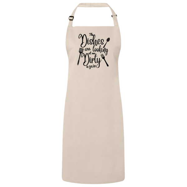 The Dishes are Looking at me Dirty Again! Sustainable Bib Apron