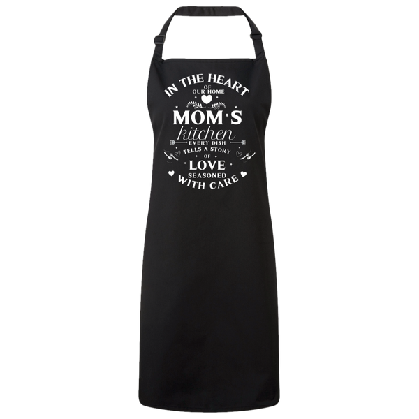 Mom's Kitchen with Love Cooking Apron