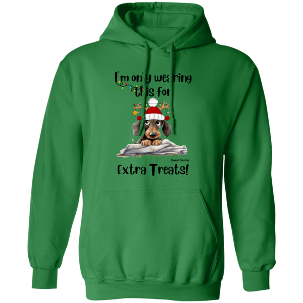 Dachshund Extra Treats! Men's Pullover Hoodie