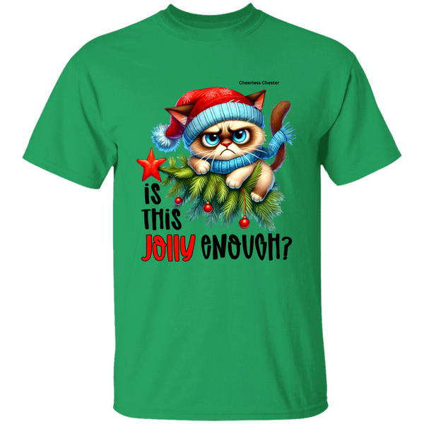 Is This Jolly Enough? Kid's 100% Cotton T-Shirt