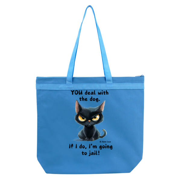 YOU deal with the dog... Liberty Bags Melody Large Tote