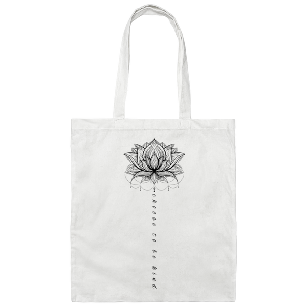 Choose to be kind  100% Cotton Canvas Tote Bag