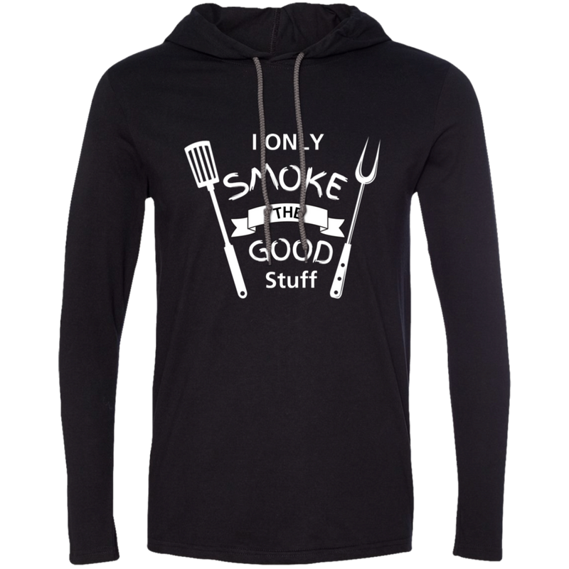 I Only Smoke the Good Stuff Men's 100% Cotton Gildan Hoodie