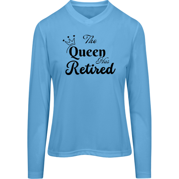 The Queen has Retired Women's Zone Long Sleeve Tee