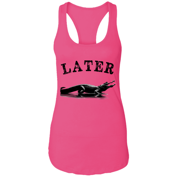 Later, Gator Women's Ideal Racerback Tank